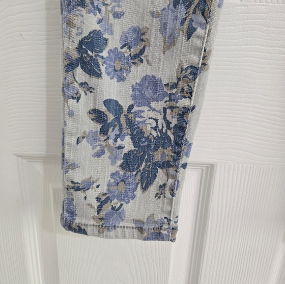 Mossimo Supply Co Skinny Jeans Juniors 9 Women's 6 Floral Retro Y2K - Picture 5 of 12